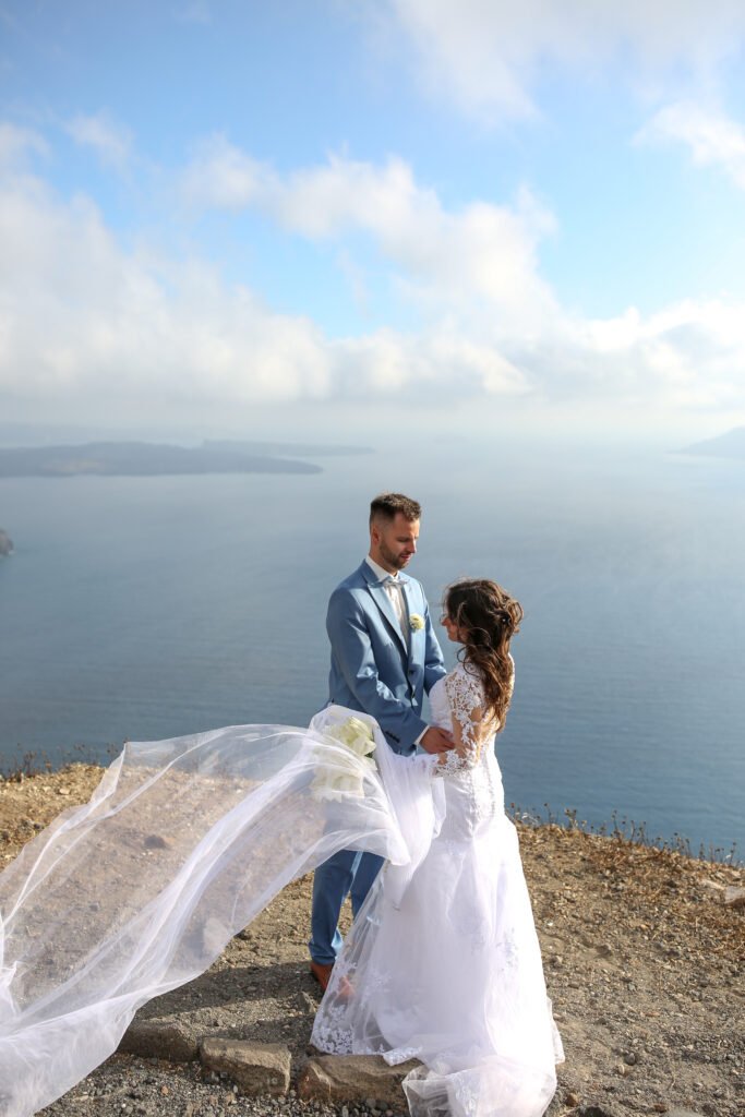 svatba v Řecku na Santorini