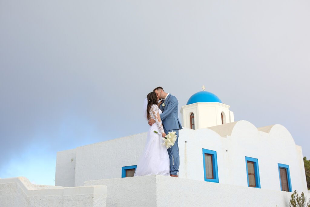 svatba v Řecku na Santorini