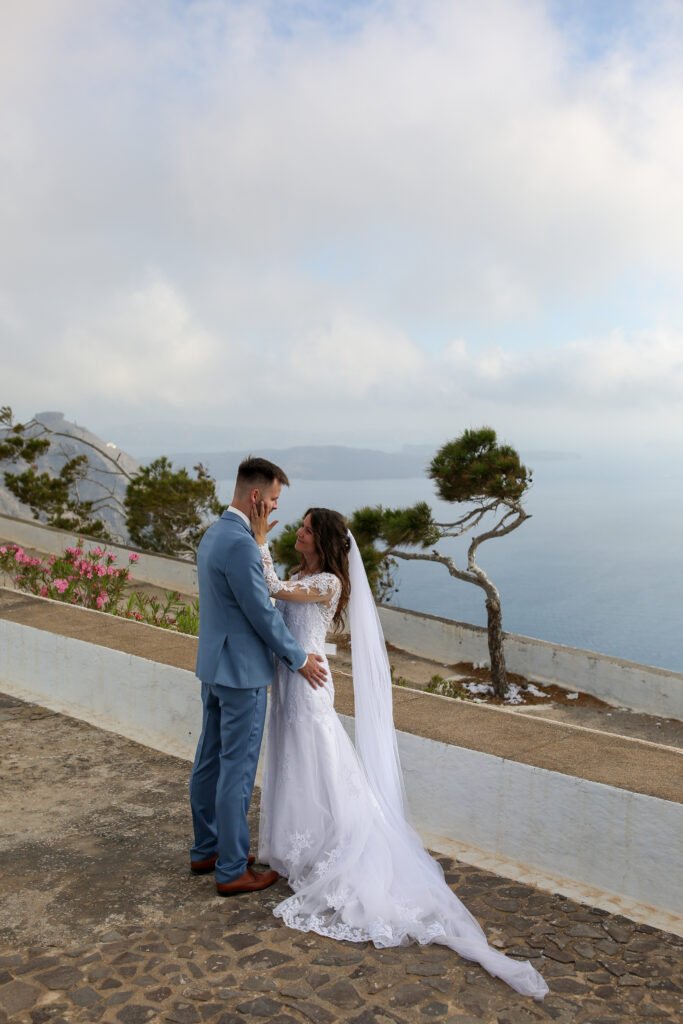 svatba v Řecku na Santorini