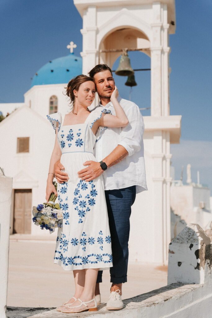 svatba v Řecku na Santorini